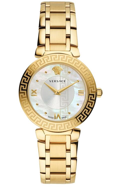 versace watch vi6070017|VERSACE V16070017 Daphnis PVD gold plated and .